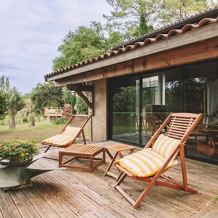 Villa Exceptional Architect With It's Private On 20 Acres Angresse